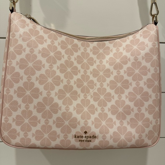 Kate Spade Pink and Cream Heart Crossbody Bag - Picture 2 of 10
